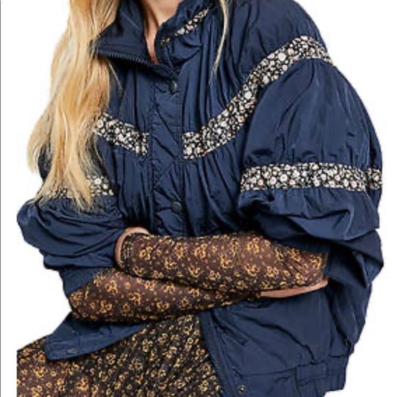 🆕Free People Women’s Bomber Jacket XS 🌟HP - Picture 2 of 7